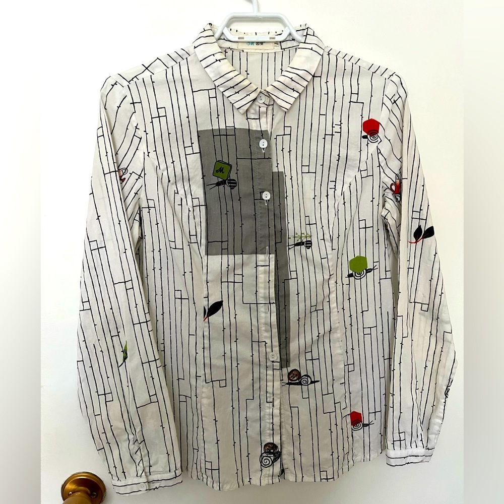 3 for $30 Women's strip shirt 100% cotton size S